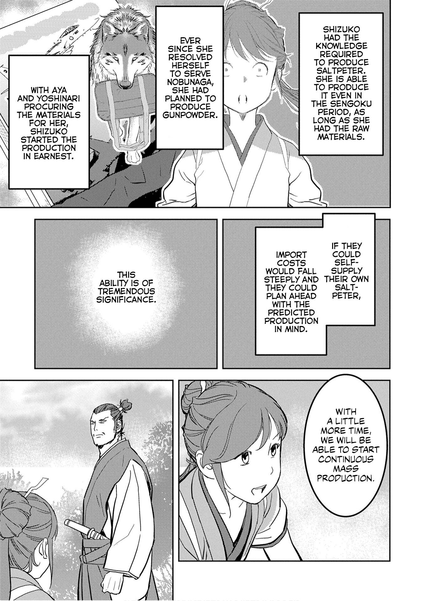 Sengoku Komachi Kuroutan: Noukou Giga Chapter 22 17